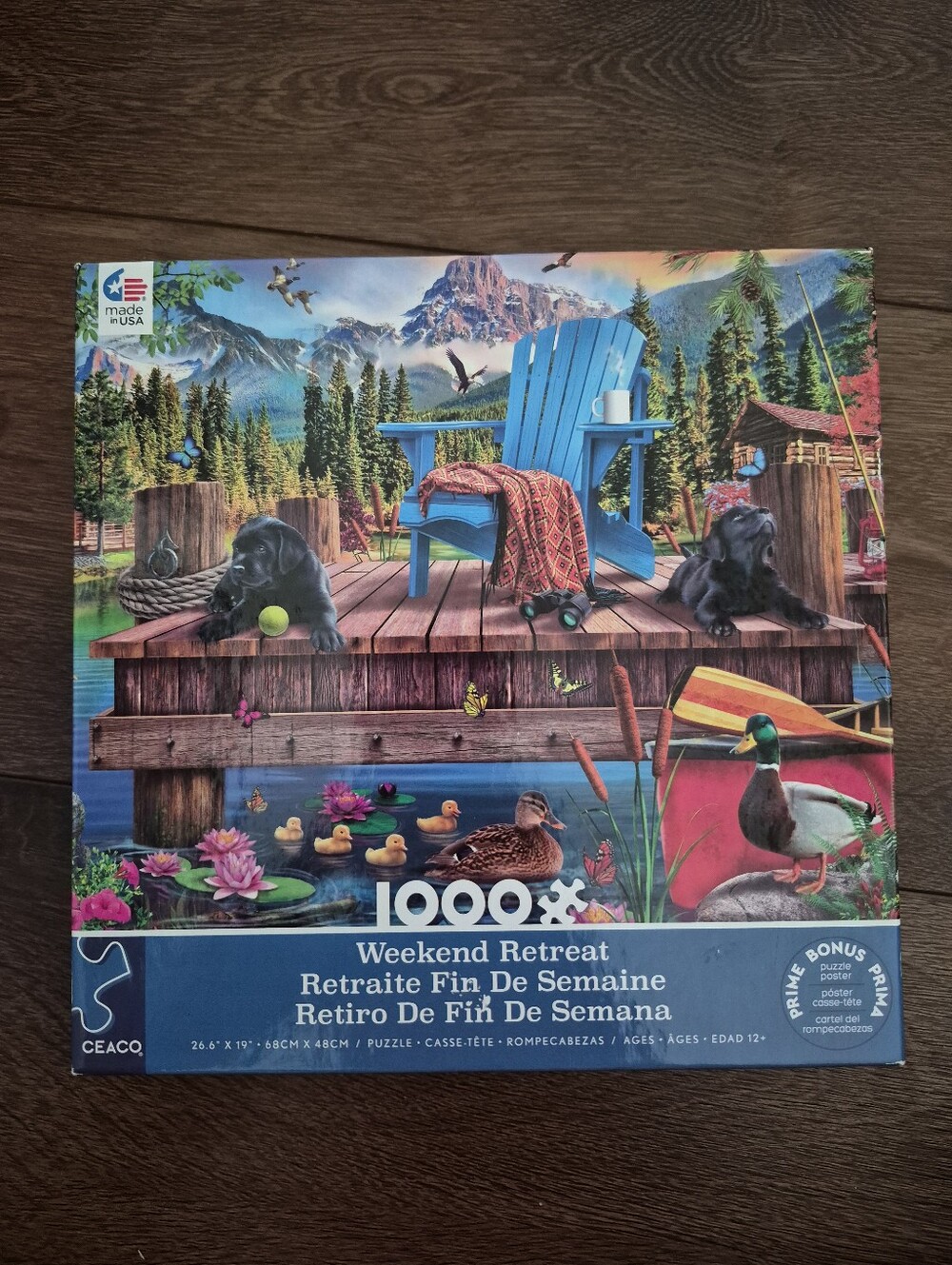 Ceaco 1000 Piece Puzzle Weekend Retreat